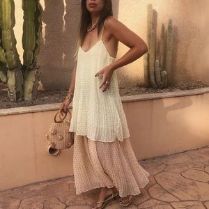 NWT Zara Pleated Dress size medium